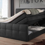 Boxspringbett Sacramento Schlafzimmer In Schwarz 180X200 Throughout Boxspringbett Schlafzimmer