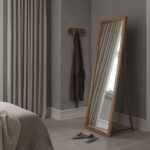 Design Standspigel Framed Mirror Von We Do Wood | Holzdesignpur Within Schlafzimmer Standspiegel