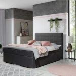 Doppelbett Mit Federkernmatratze Designer Bett Schlafzimmer Modern Intended For Design Schlafzimmer