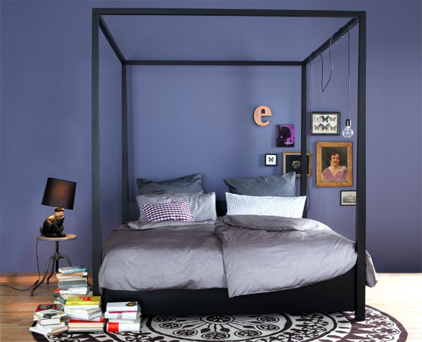 Edel: Schlafzimmer In Violett - [Schöner Wohnen] intended for Lila Schlafzimmer