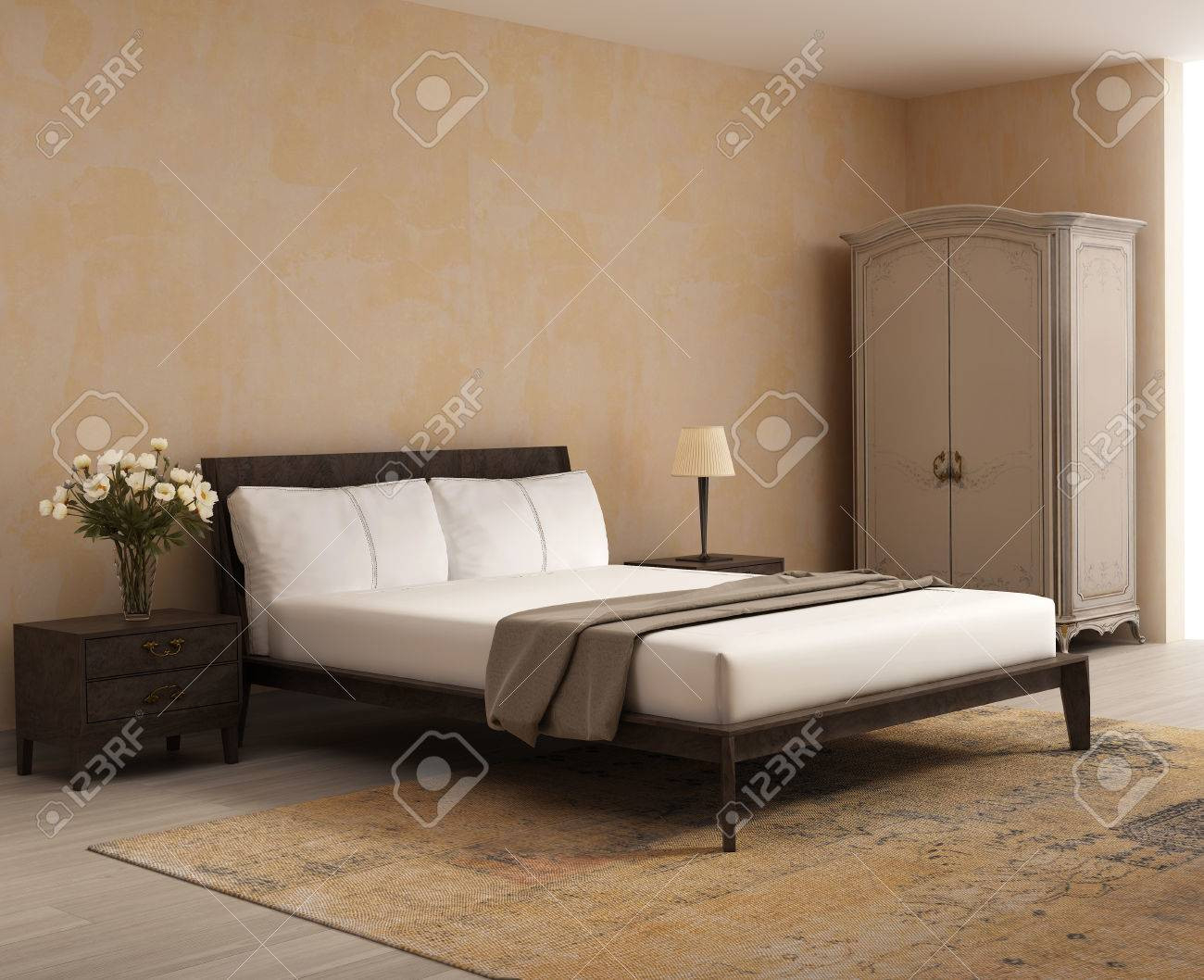 Französisch Landhausstil Schlafzimmer Eine Romantische Innen in Schlafzimmer Französisch