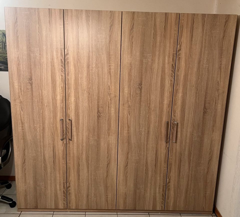 Kleiderschrank, Schlafzimmer, Schrank, Eiche, Massiv In inside Schlafzimmer Schrank Ebay Kleinanzeigen