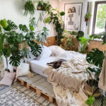 Perfekt ❤️ #Schlafzimmer #Pflanzen #Boho #Hippie #Hy pertaining to Hippie Schlafzimmer