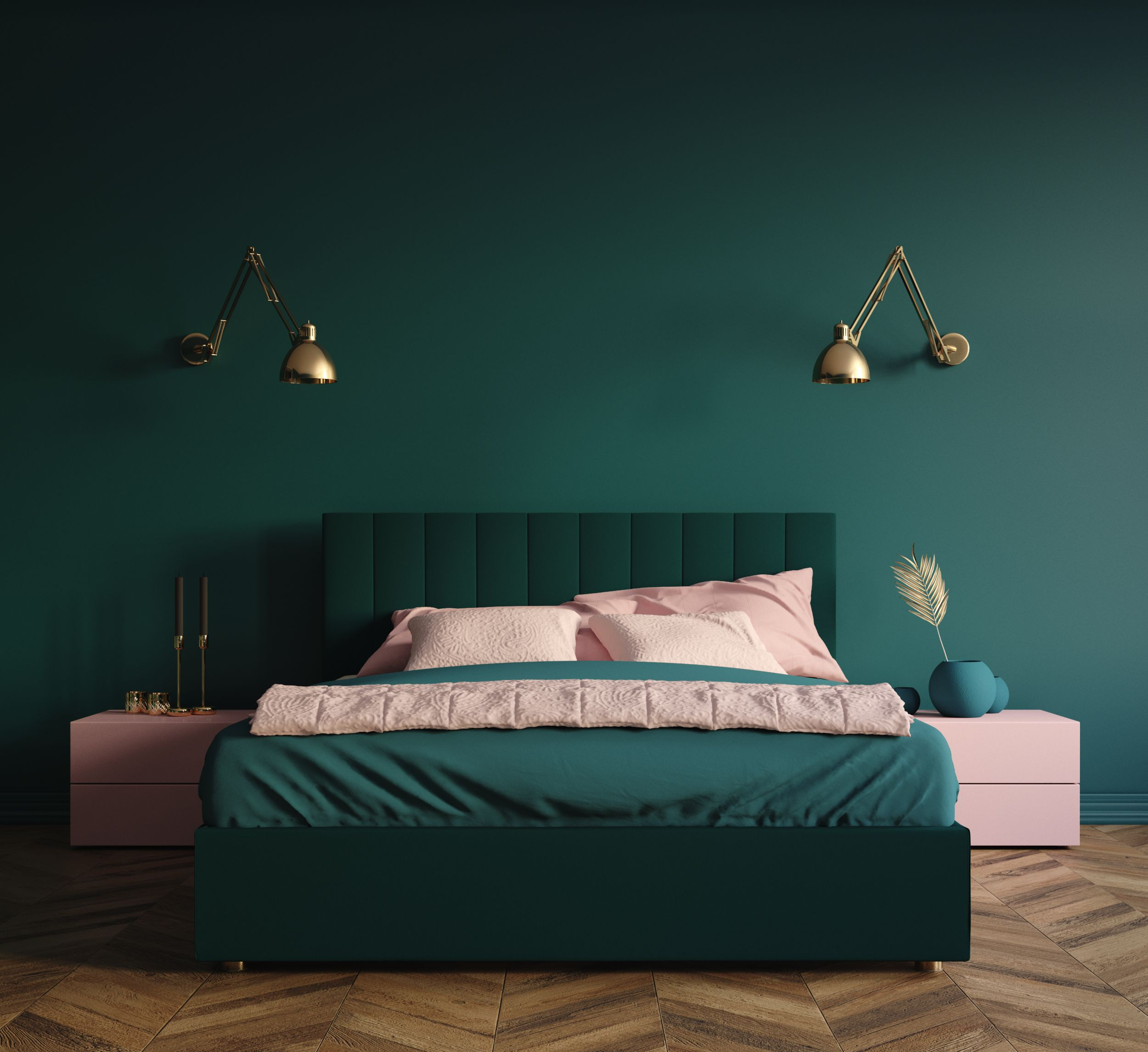 Wandfarben Für Das Schlafzimmer: Die 7 Schönsten Ideen - Gofeminin with Wandfarbe Für Schlafzimmer Ideen