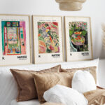 Matisse The Open Window Print, Henri Matisse 3Er Set Drucke With Regard To Window Color Vorlagen Schlafzimmer