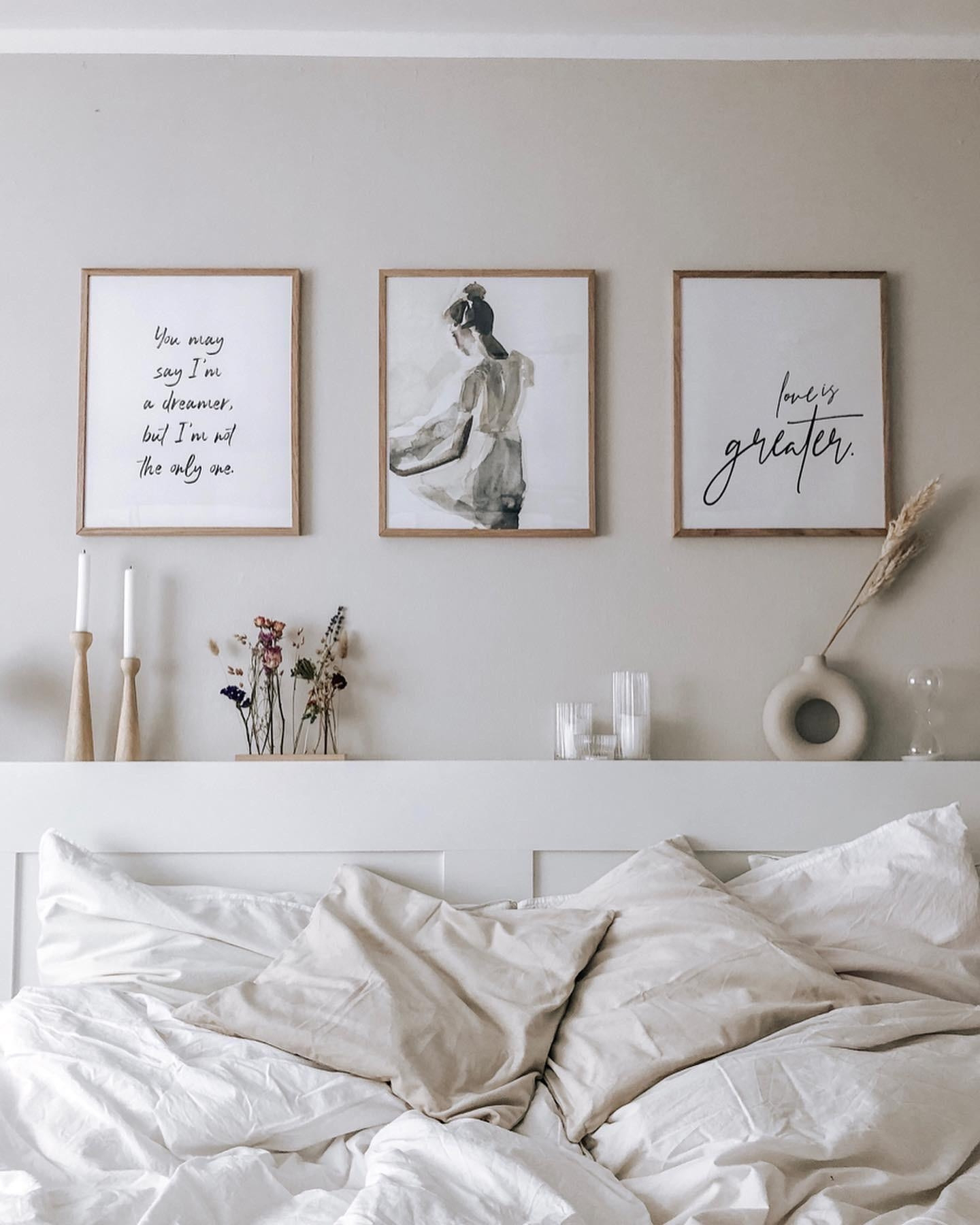 Schlafzimmer #New #Poster #Cozy #Beige #Naturtöne # within Poster Für Schlafzimmer