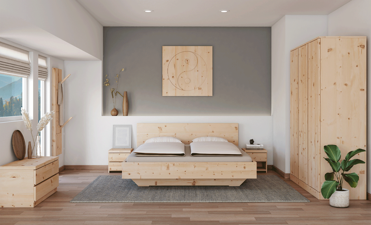 Feng Shui Im Schlafzimmer: Bett-Ausrichtung, Farben &amp; Co. | Lamodula in Feng Shui Bilder Schlafzimmer