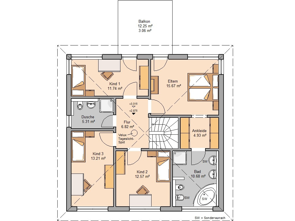 Viele Ideen Für Den Grundriss Mit Einer Ankleide regarding Schlafzimmer Mit Ankleidezimmer Grundriss