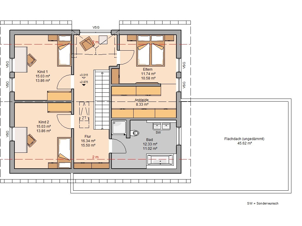 Viele Ideen Für Den Grundriss Mit Einer Ankleide with regard to Schlafzimmer Mit Ankleidezimmer Grundriss